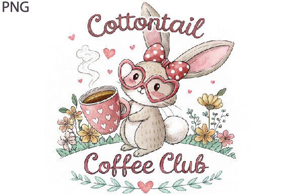 Download Easter Bunny Ice Coffee,Funny Easter PNG - Png Collection