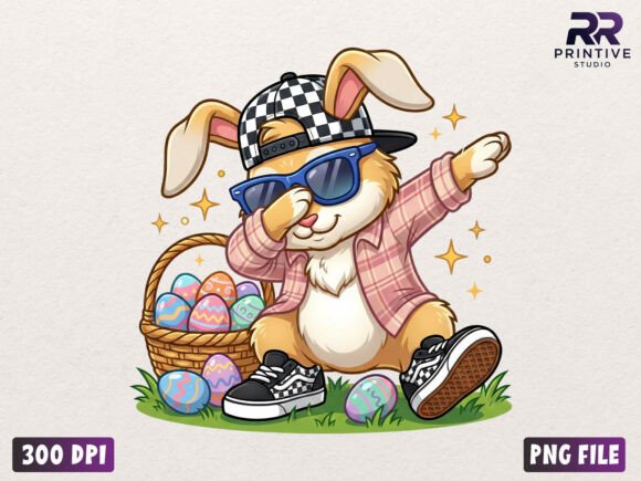 Download Dabbing Easter Bunny PNG - Png Collection