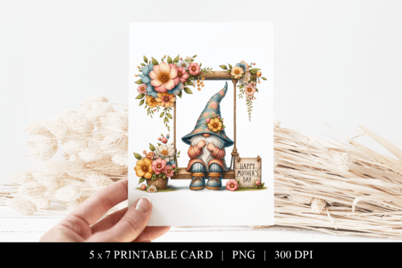 Download Happy Mother's Day Gnome Card Printable - Printable Collection