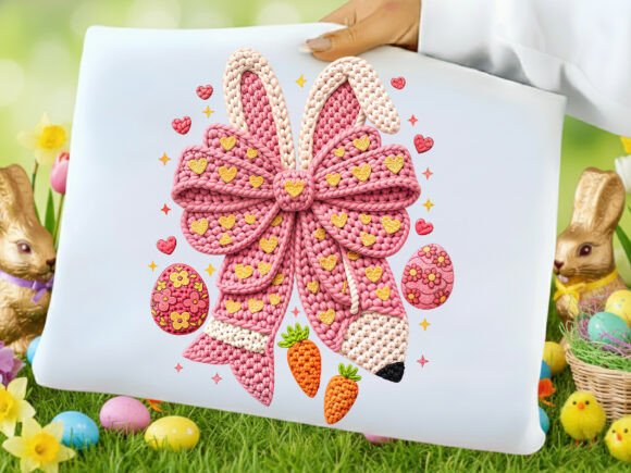 Download Yarn Crochet Teacher Easter Bunny Png - Png Collection