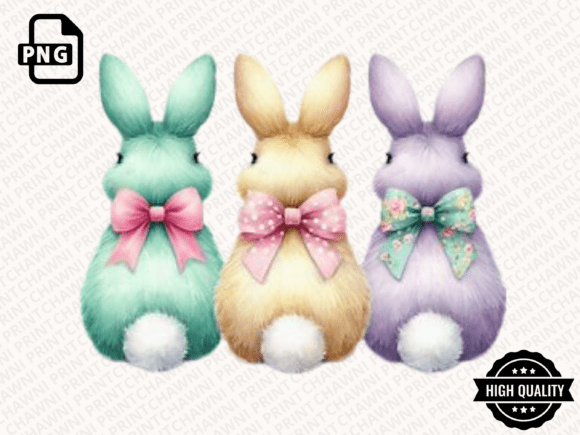 Download Happy Easter PNG Coquette Easter Bunny - Png Collection