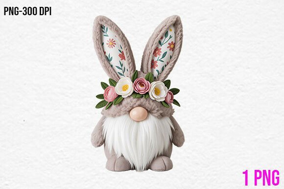 Download Bunny Gnome PNG Clipart - Png Collection