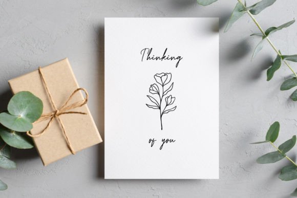 Download Thinking of You Printable Greeting Card - Printable Collection