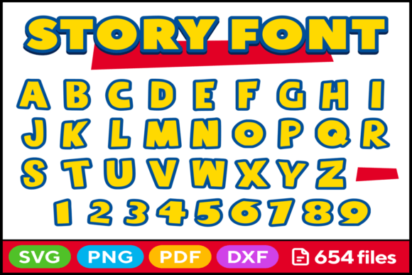 Download Story Alphabet Svg Png Pdf Dxf - Dxf Collection