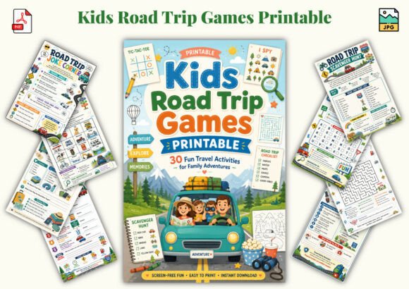 Download Kids Road Trip Games Printable - Printable Collection