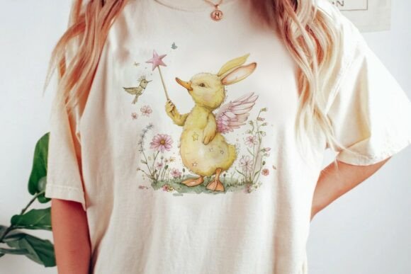 Download Duck Bunny Easter Magic Wand Png - Easter magic Collection