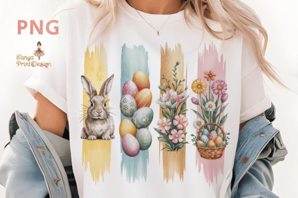 Download Pastel Brush Stroke Easter Clipart PNG - Png Collection