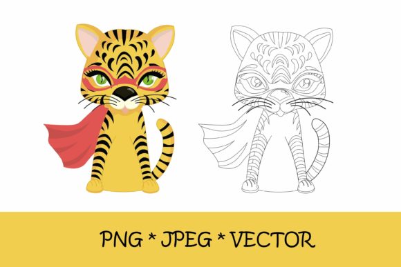 Download Tiger Coloring Page. Png, Jpeg, Eps - Png Collection