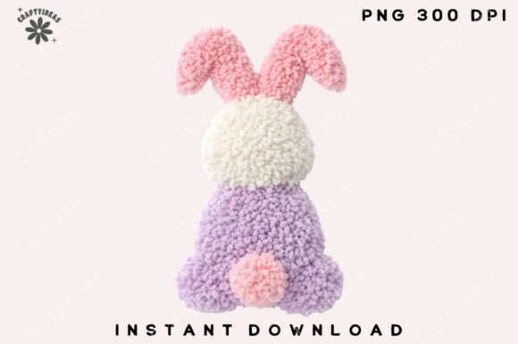 Download Crochet Easter Bunny Png Yarn Easter Png - Png Collection