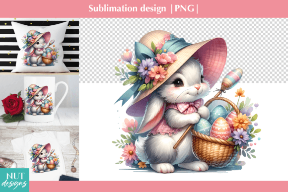 Download Easter Bunny PNG, Easter Sublimation PNG - Png Collection
