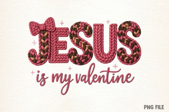 Download Crochet Jesus is My Valentine Png - Png Collection