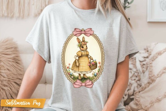 Download Vintage Easter Bunny Clipart Png Bundle - Png Collection
